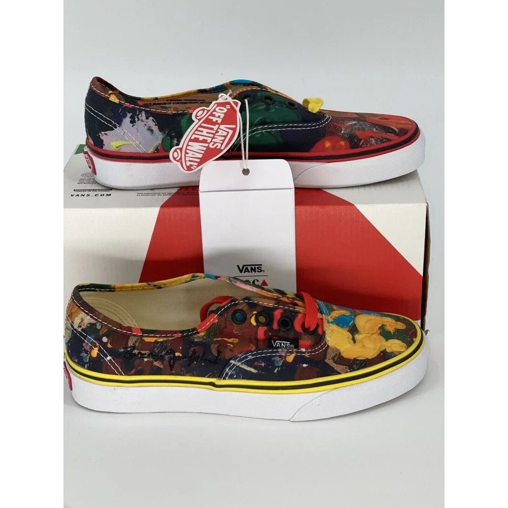 Vans Sneakers Authentic Moca Brenna Young Democratic Dollar Women Size‎ 6 New - Picture 2 of 12